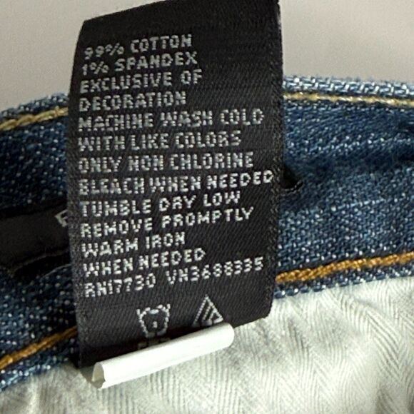 Mossimo Jeans Womens Bootcut 6 Blue Premium Denim Classic Cowgirl - Picture 5 of 11